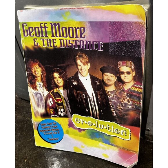 Geoff Moore And The Distance Evolution Songbook Paperback - Picture 1 of 2